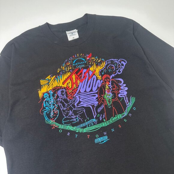 Vintage Port Townsend Jazz Music Tee XL - Picture 2 of 4